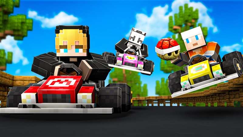 Larpix im Minecraft-Kart